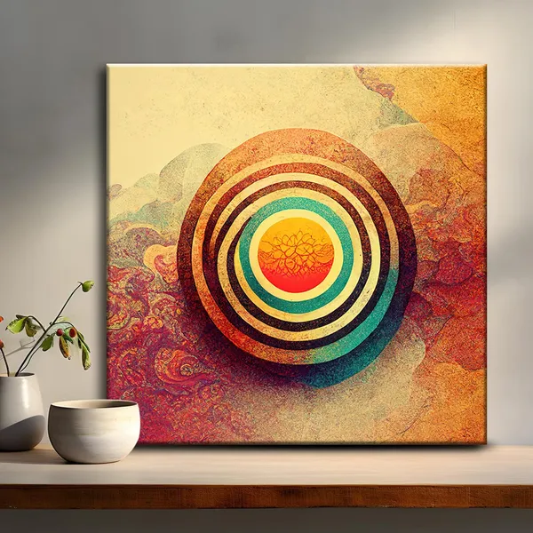 Wooden_Wall_Art_Canvas_Painting_With_Engineered_Wood_Frame