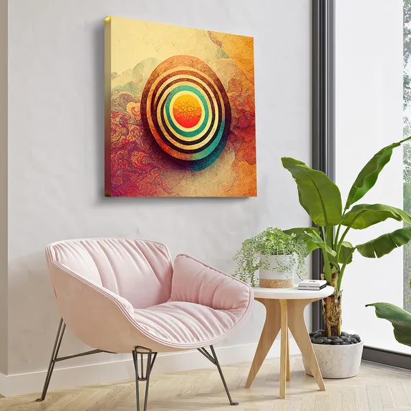 Wooden_Wall_Art_Canvas_Painting_With_Engineered_Wood_Frame