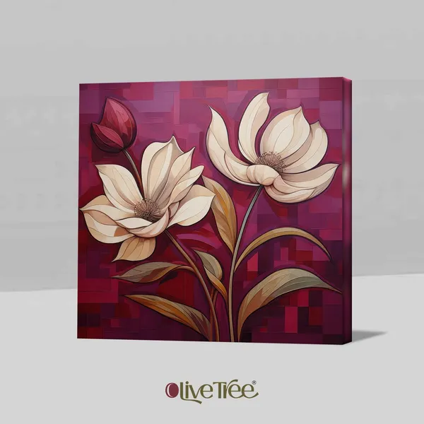 Wooden_Wall_Art_Canvas_Painting_With_Engineered_Wood_Frame