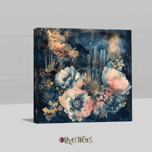 Wooden_Wall_Art_Canvas_Painting_With_Engineered_Wood_Frame