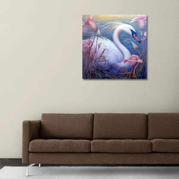 Wooden_Wall_Art_Canvas_Painting_With_Engineered_Wood_Frame