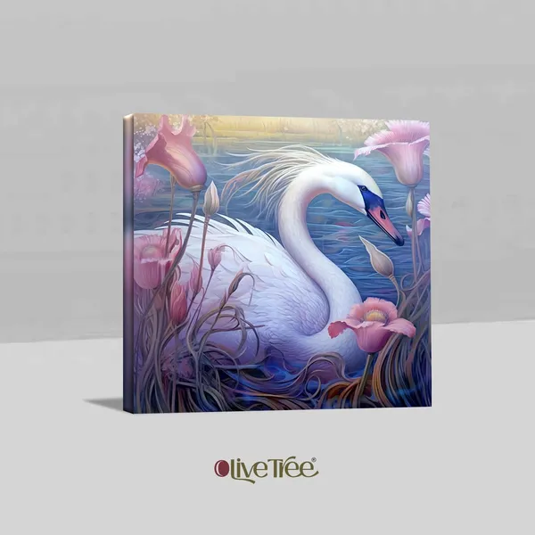 Wooden_Wall_Art_Canvas_Painting_With_Engineered_Wood_Frame