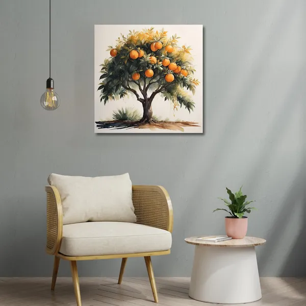 Wooden_Wall_Art_Canvas_Painting_With_Engineered_Wood_Frame