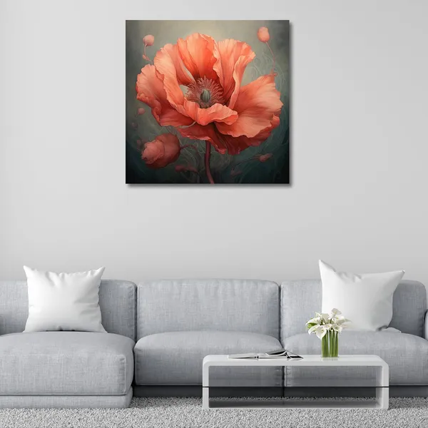 Wooden_Wall_Art_Canvas_Painting_With_Engineered_Wood_Frame