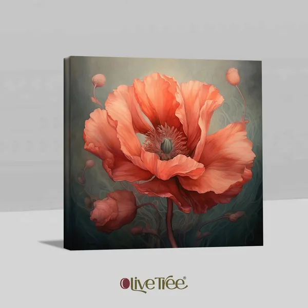 Wooden_Wall_Art_Canvas_Painting_With_Engineered_Wood_Frame