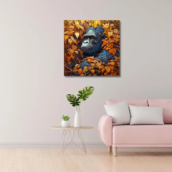 Wooden_Wall_Art_Canvas_Painting_With_Engineered_Wood_Frame