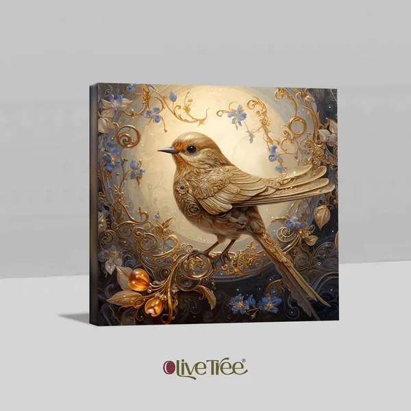 Wooden_Wall_Art_Canvas_Painting_With_Engineered_Wood_Frame
