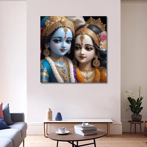 Wooden_Wall_Art_Canvas_Painting_With_Engineered_Wood_Frame