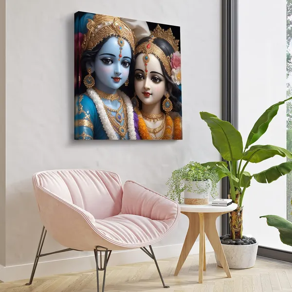 Wooden_Wall_Art_Canvas_Painting_With_Engineered_Wood_Frame