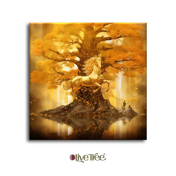 Wooden_Wall_Art_Canvas_Painting_With_Engineered_Wood_Frame