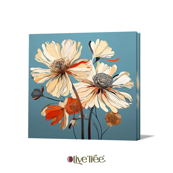Wooden_Wall_Art_Canvas_Painting_With_Engineered_Wood_Frame