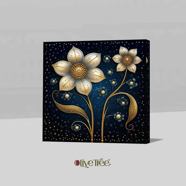 Wooden_Wall_Art_Canvas_Painting_With_Engineered_Wood_Frame