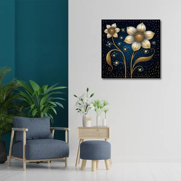 Wooden_Wall_Art_Canvas_Painting_With_Engineered_Wood_Frame