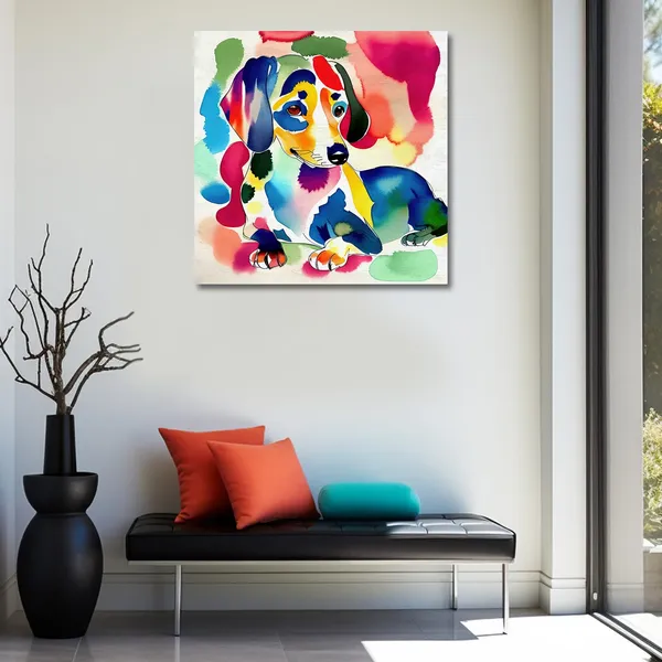 Wooden_Wall_Art_Canvas_Painting_With_Engineered_Wood_Frame