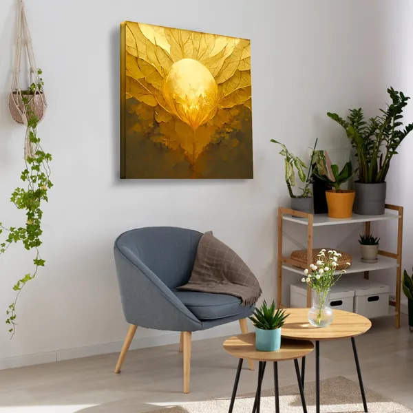 Wooden_Wall_Art_Canvas_Painting_With_Engineered_Wood_Frame