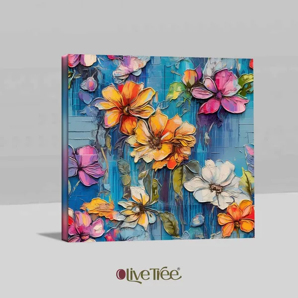 Wooden_Wall_Art_Canvas_Painting_With_Engineered_Wood_Frame
