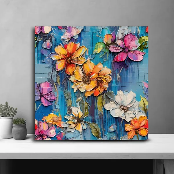 Wooden_Wall_Art_Canvas_Painting_With_Engineered_Wood_Frame