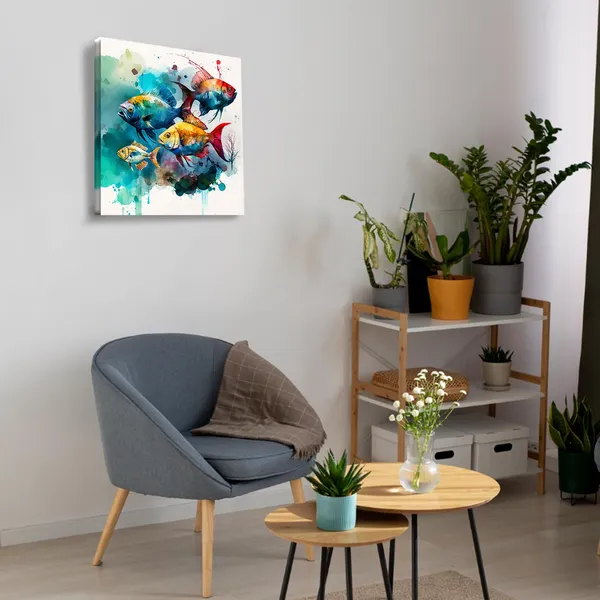 Wooden_Wall_Art_Canvas_Painting_With_Engineered_Wood_Frame