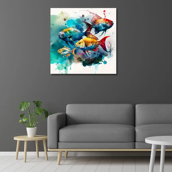 Wooden_Wall_Art_Canvas_Painting_With_Engineered_Wood_Frame