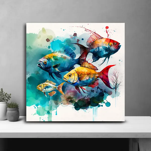 Wooden_Wall_Art_Canvas_Painting_With_Engineered_Wood_Frame
