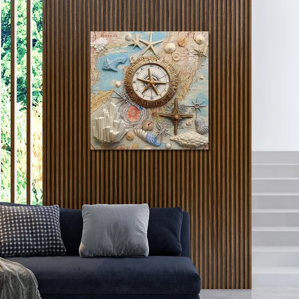 Wooden_Wall_Art_Canvas_Painting_With_Engineered_Wood_Frame