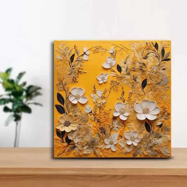 Wooden_Wall_Art_Canvas_Painting_With_Engineered_Wood_Frame