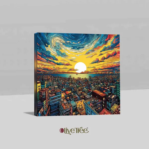 Wooden_Wall_Art_Canvas_Painting_With_Engineered_Wood_Frame