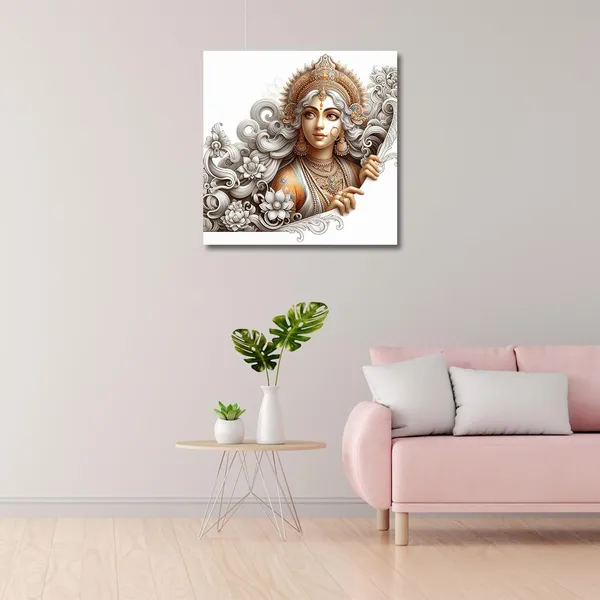 Wooden_Wall_Art_Canvas_Painting_With_Engineered_Wood_Frame