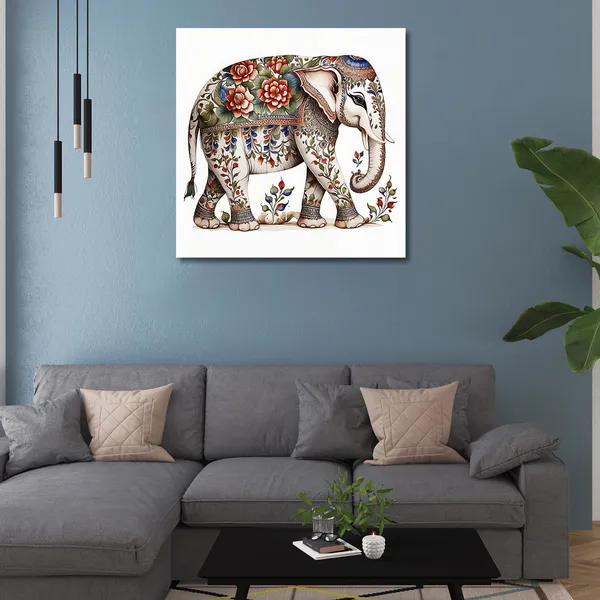 Wooden_Wall_Art_Canvas_Painting_With_Engineered_Wood_Frame