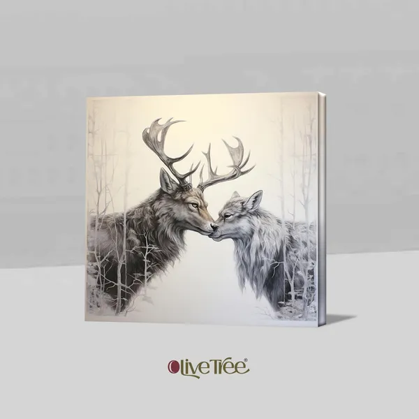 Wooden_Wall_Art_Canvas_Painting_With_Engineered_Wood_Frame