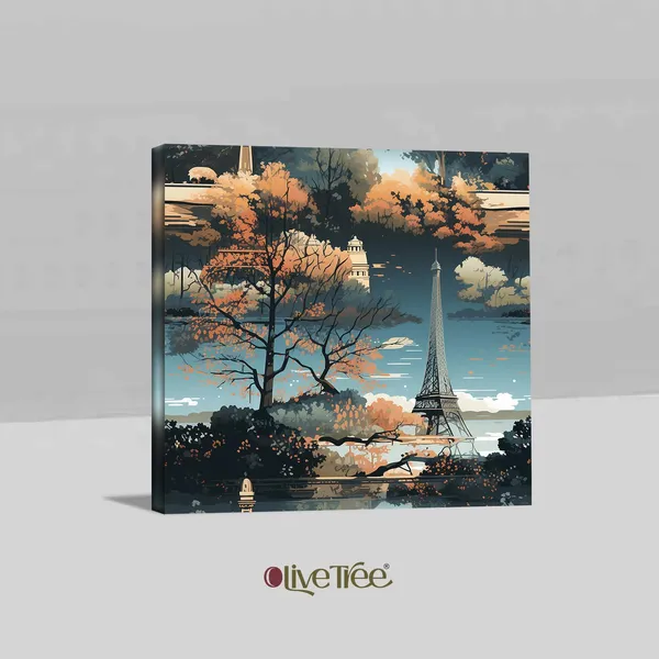 Wooden_Wall_Art_Canvas_Painting_With_Engineered_Wood_Frame