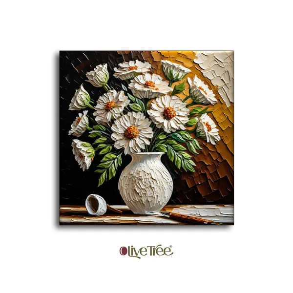 Wooden_Wall_Art_Canvas_Painting_With_Engineered_Wood_Frame