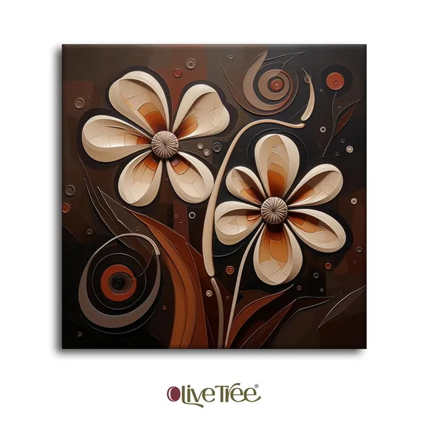 Wooden_Wall_Art_Canvas_Painting_With_Engineered_Wood_Frame