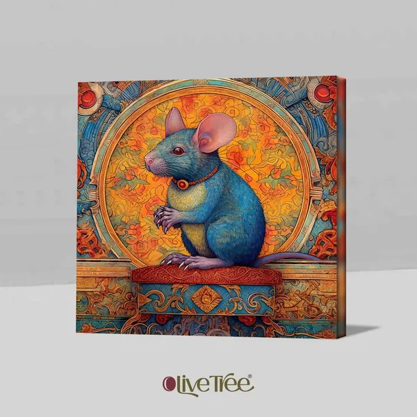 Wooden_Wall_Art_Canvas_Painting_With_Engineered_Wood_Frame