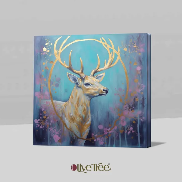 Wooden_Wall_Art_Canvas_Painting_With_Engineered_Wood_Frame