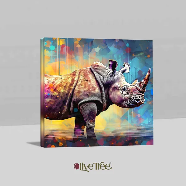 Wooden_Wall_Art_Canvas_Painting_With_Engineered_Wood_Frame