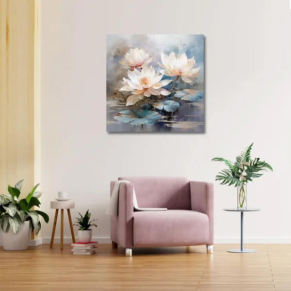 Wooden_Wall_Art_Canvas_Painting_With_Engineered_Wood_Frame