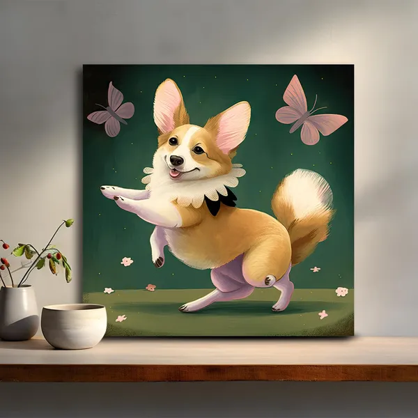 Wooden_Wall_Art_Canvas_Painting_With_Engineered_Wood_Frame