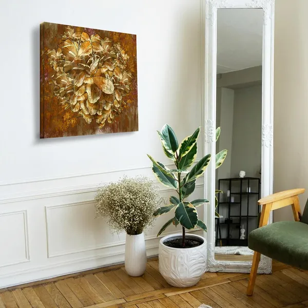 Wooden_Wall_Art_Canvas_Painting_With_Engineered_Wood_Frame