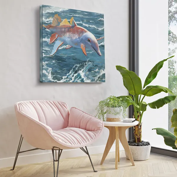 Wooden_Wall_Art_Canvas_Painting_With_Engineered_Wood_Frame