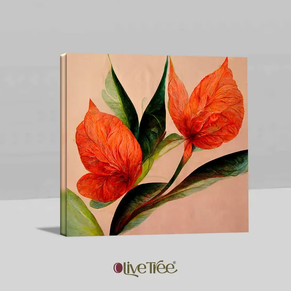 Wooden_Wall_Art_Canvas_Painting_With_Engineered_Wood_Frame
