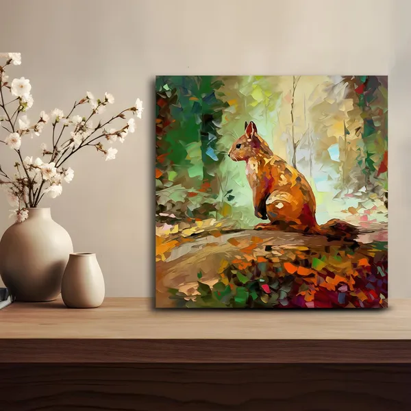 Wooden_Wall_Art_Canvas_Painting_With_Engineered_Wood_Frame