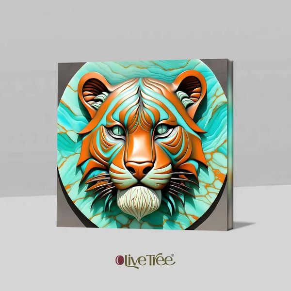 Wooden_Wall_Art_Canvas_Painting_With_Engineered_Wood_Frame