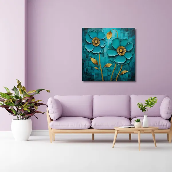 Wooden_Wall_Art_Canvas_Painting_With_Engineered_Wood_Frame