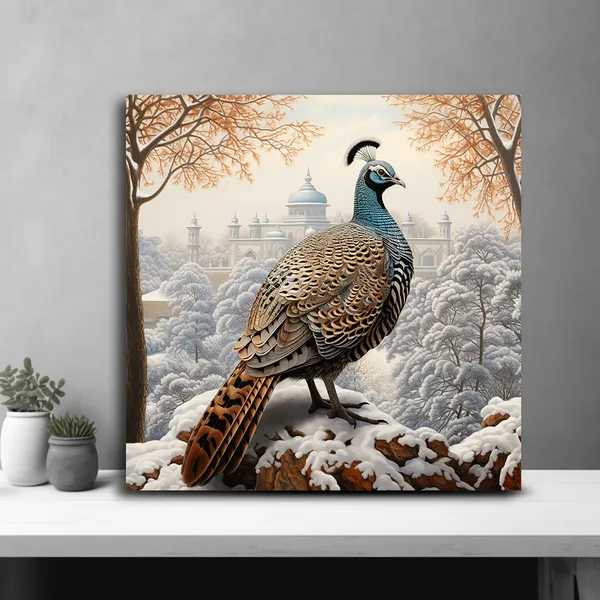 Wooden_Wall_Art_Canvas_Painting_With_Engineered_Wood_Frame