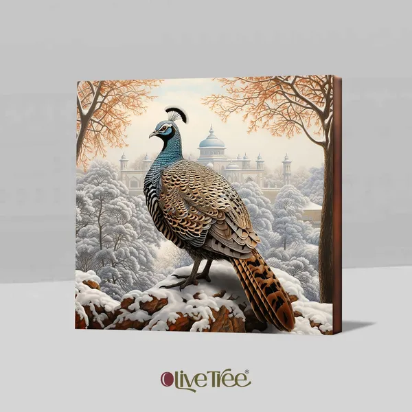 Wooden_Wall_Art_Canvas_Painting_With_Engineered_Wood_Frame