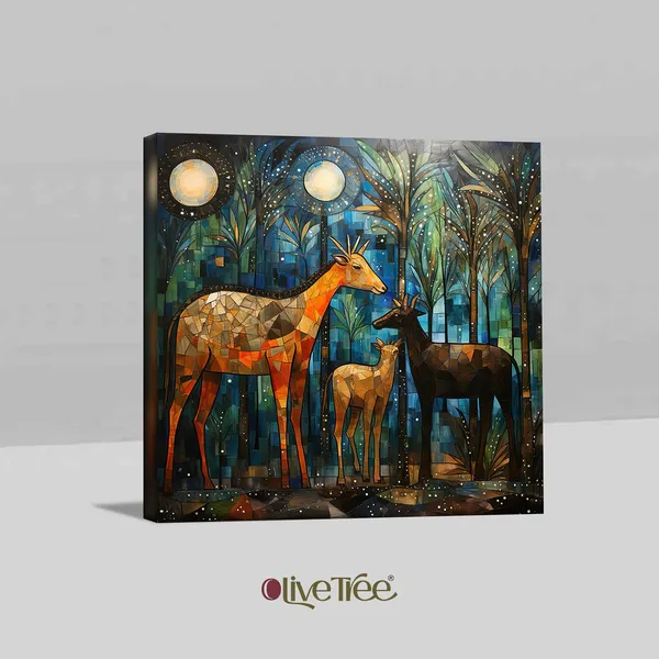 Wooden_Wall_Art_Canvas_Painting_With_Engineered_Wood_Frame