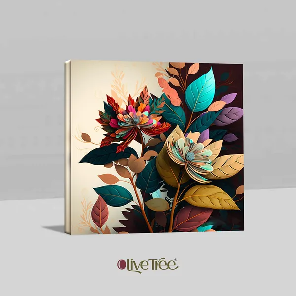 Wooden_Wall_Art_Canvas_Painting_With_Engineered_Wood_Frame