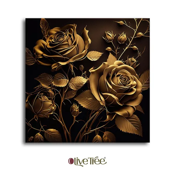 Wooden_Wall_Art_Canvas_Painting_With_Engineered_Wood_Frame