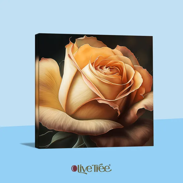 Wooden_Wall_Art_Canvas_Painting_With_Engineered_Wood_Frame